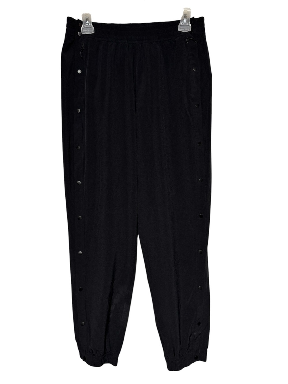 Lululemon Tearaway Mid Rise Track Pants Black Women Size 8 Workout Sporty